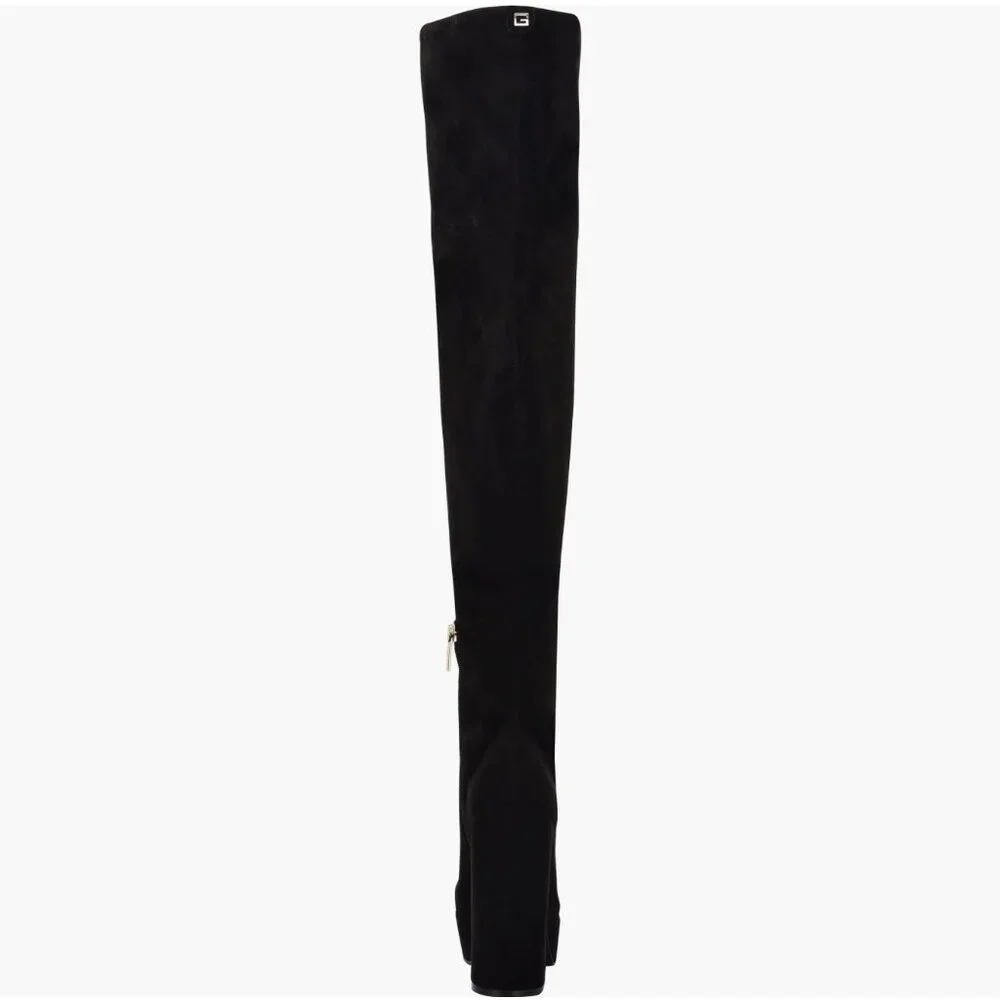 GUESS Cristy Over the Knee Platform Boot / Black
